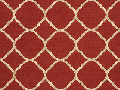 Sunbrella Accord Crimson furniture fabric. Item number 45936-0000